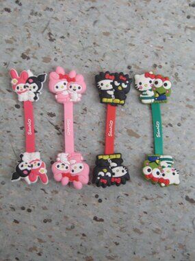Sanrio Hello Kitty Badtz Maru, Keroppi, My Melody, Kuromi Cord Holder